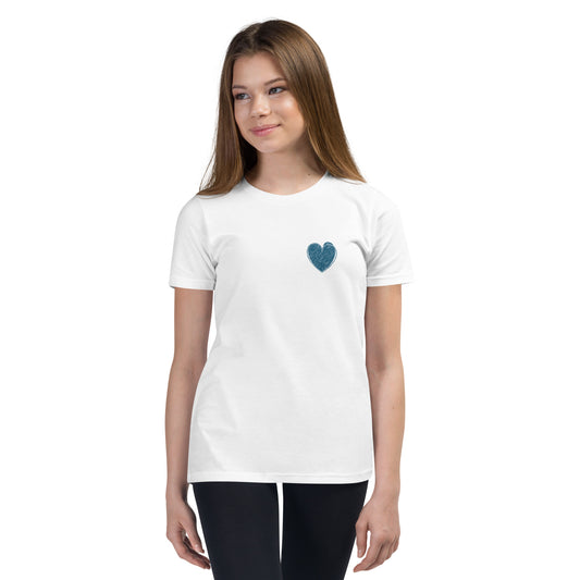 Blue Heart Tee || Various Colors