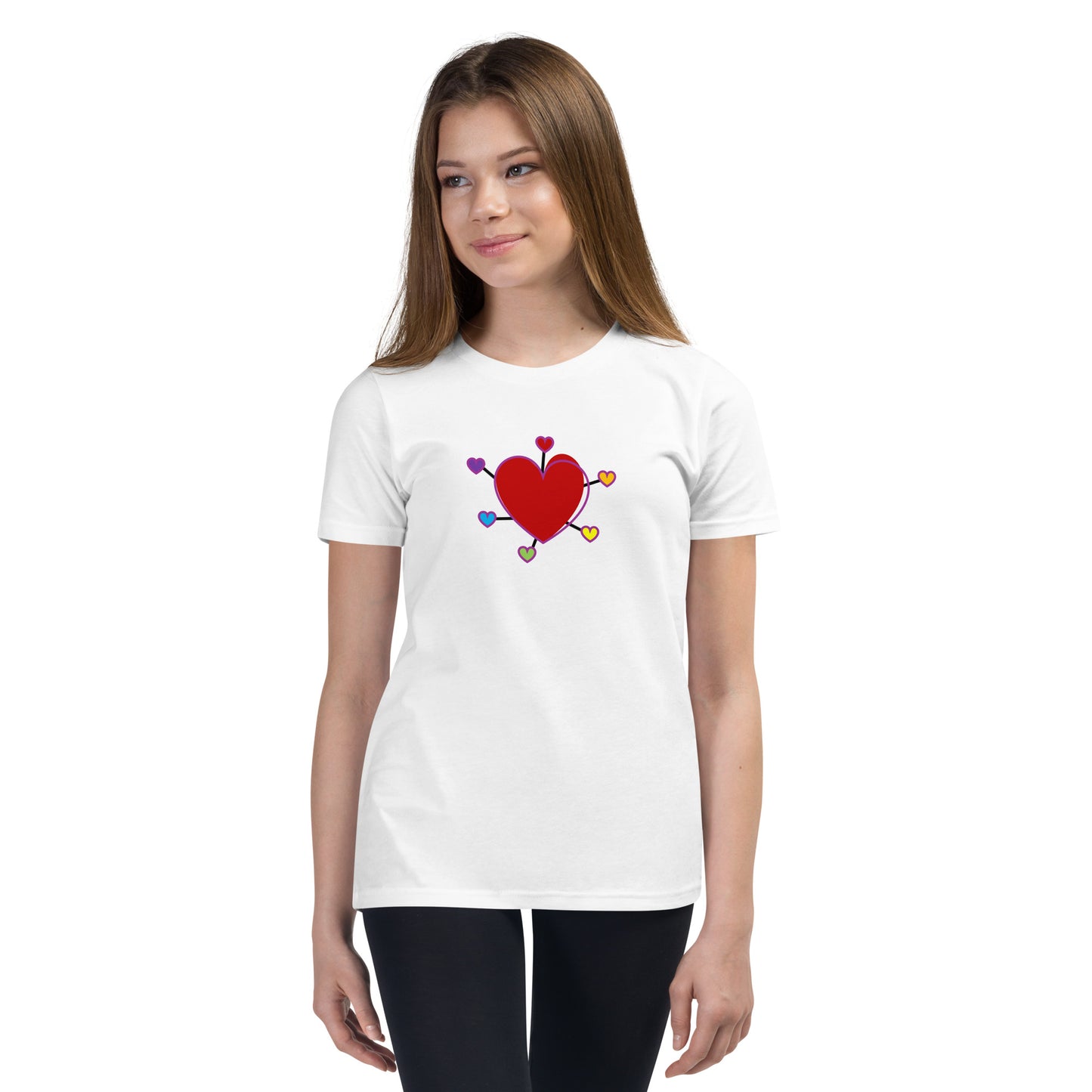 True Heart Tee || White